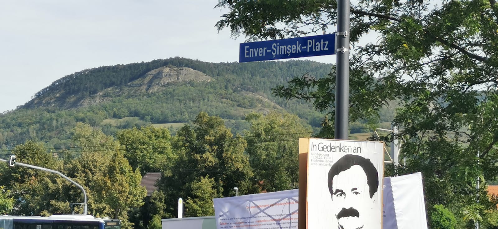 NSU kurbanlarından Enver Şimşek ismi Jena kentinde bir meydana verildi.