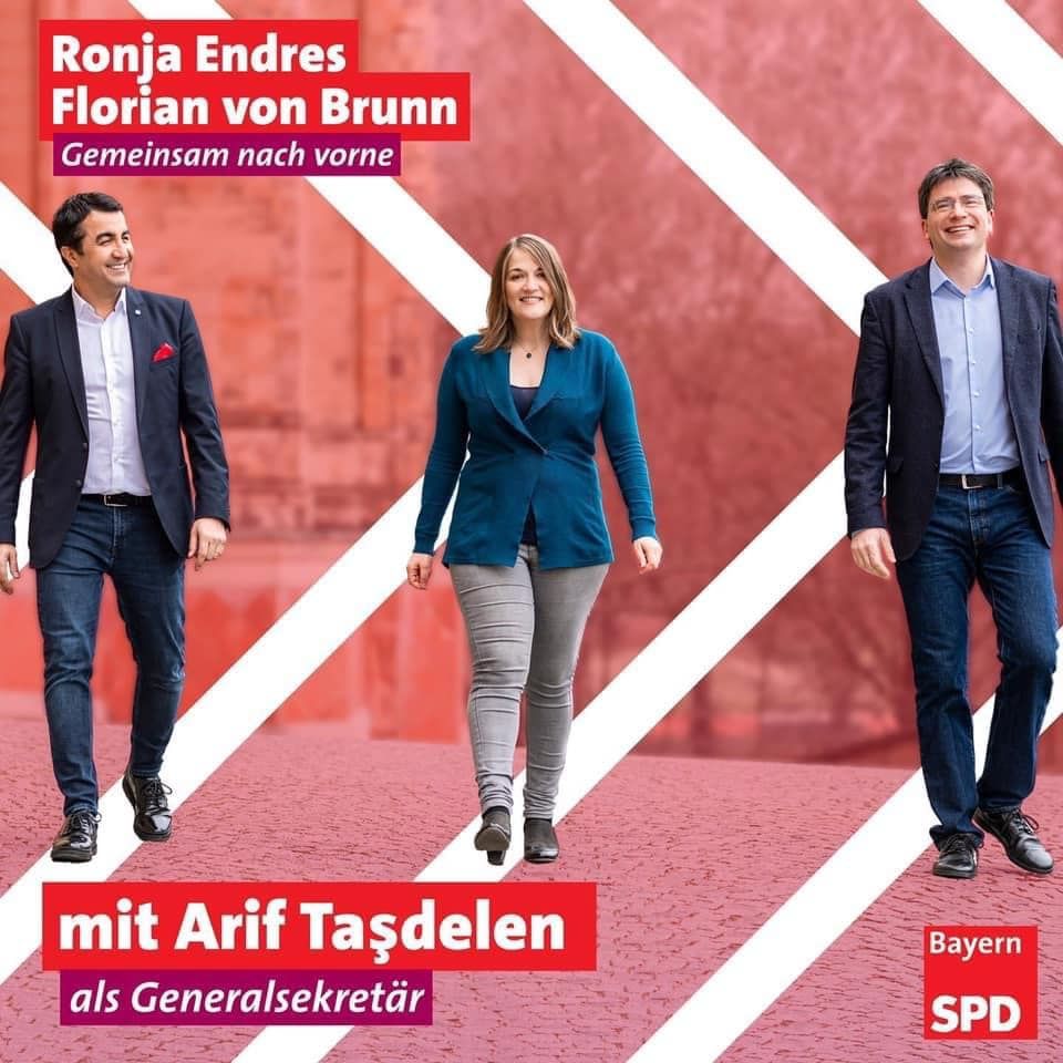 Milletvekili Arif Taşdelen, Bavyera SPD Genel Sekreteri oldu.