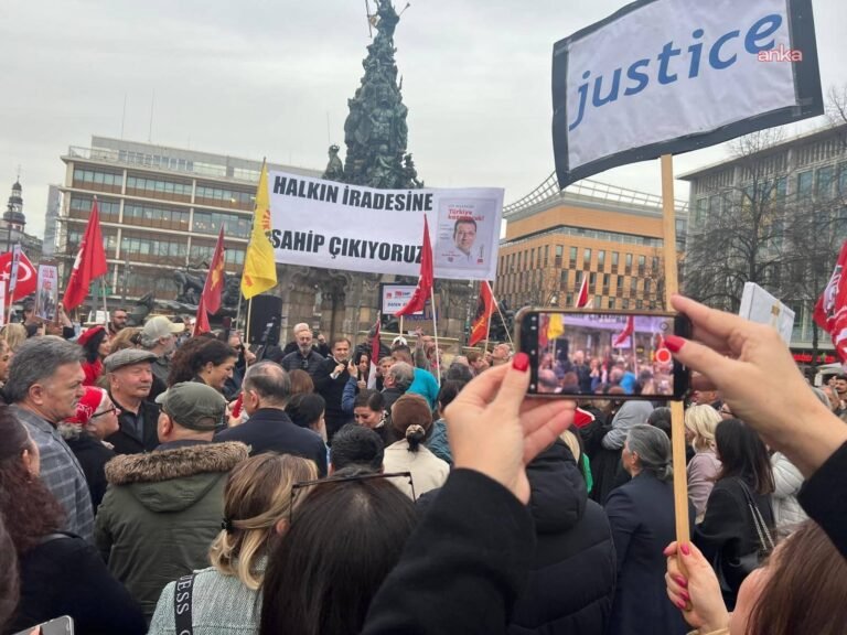 CHP Baden Birliği’nden Mannheim’de “Millet İradesine sahip çıkıyor” mitingi