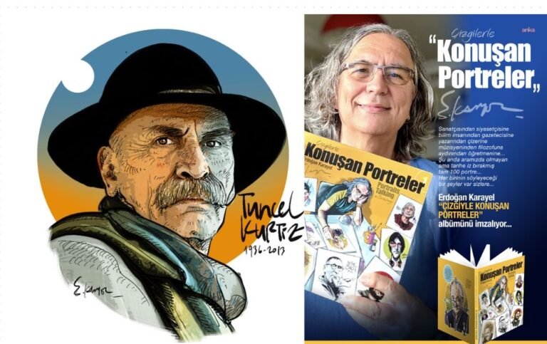 Erdoğan Karayel’in 6. Karikatür albümü “Çizgilerle konuşan portreler” yayınlandı Erdoğan Karayel’in 6. Karikatür albümü “Çizgilerle konuşan portreler” yayınlandı